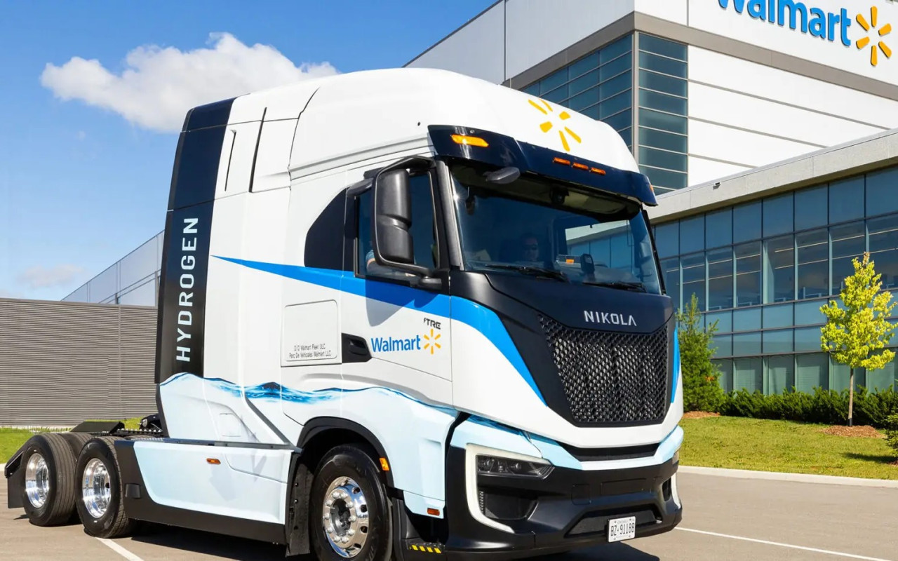 Walmart becomes first retailer to deploy Nikola H2 fuel cell semi truck ...