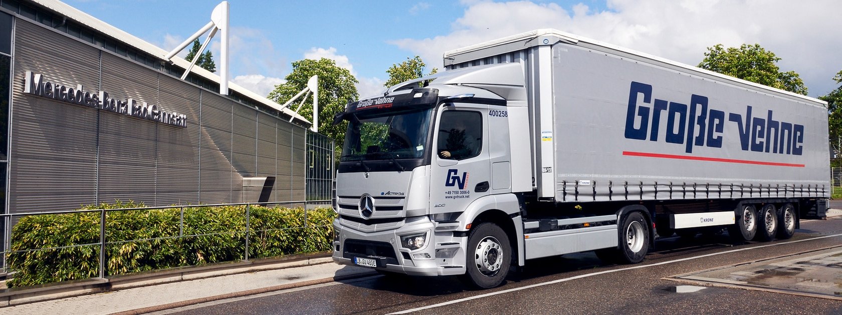 MercedesBenz Trucks customer GroßeVehne is actively pushing the drive