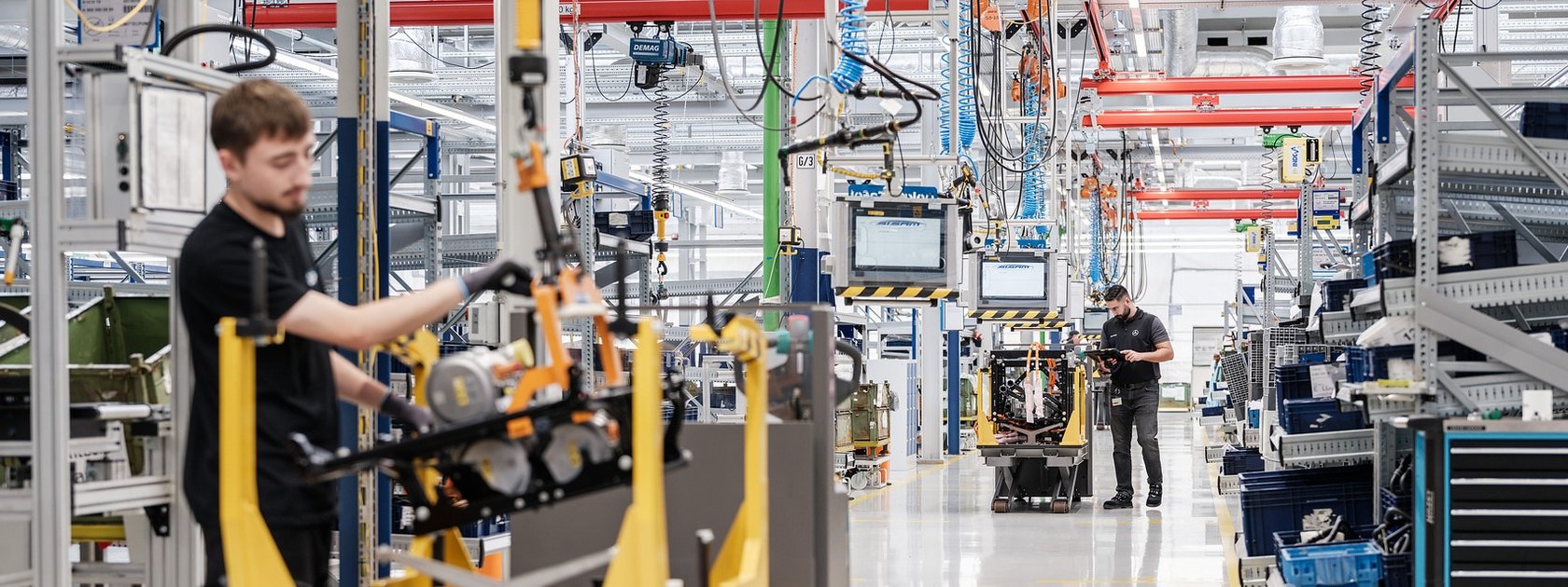 Production start for central eActros 600 component at the Mannheim